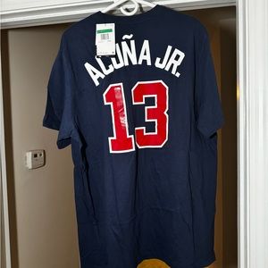 Men’s Nike Atlanta Braves T Shirt XL Ronald Acuna Jr